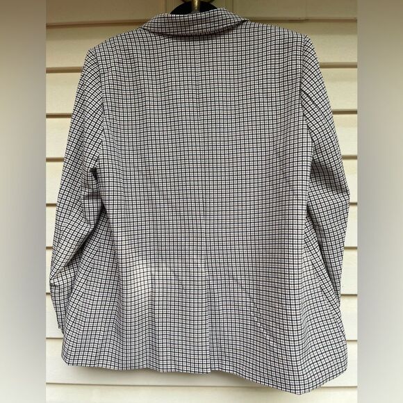 Vince Camuto checked single button closure blazer, NWT, mock pockets, XXL - Picture 13 of 13